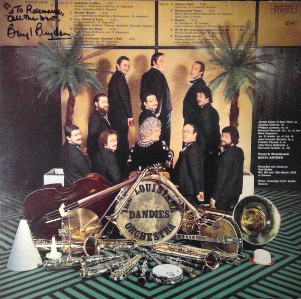 Beryl Bryden & Louisiana Dandies : Beryl Bryden & The Louisiana Dandies (LP, Album)