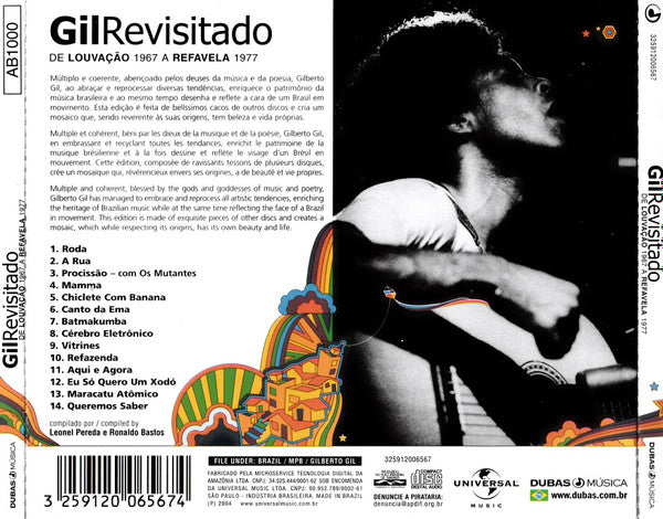 Gilberto Gil : Gil Revisitado (CD, Album, Comp)
