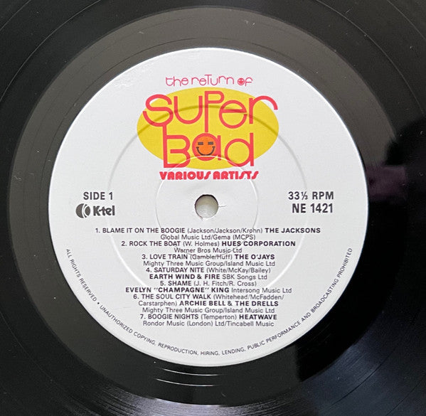 Various : The Return Of Super Bad (2xLP, Comp, Gat)