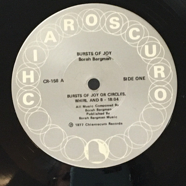 Borah Bergman : Bursts Of Joy (LP, Album)