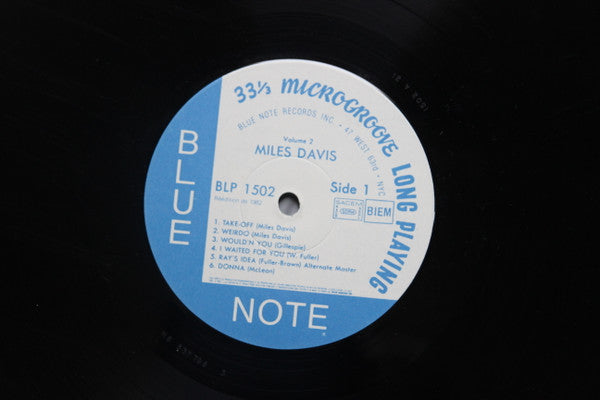 Miles Davis : Volume 2 (LP, Comp, Mono, RE, RM)