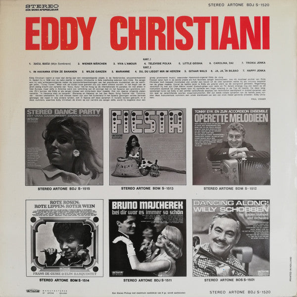 Eddy Christiani : 14 Populaire Suksessen (LP, Comp)