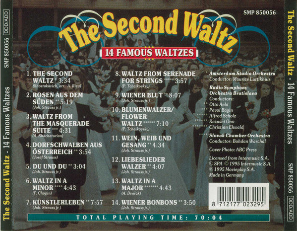 Various : The Second Waltz - 14 Famous Waltzes (CD, Comp)