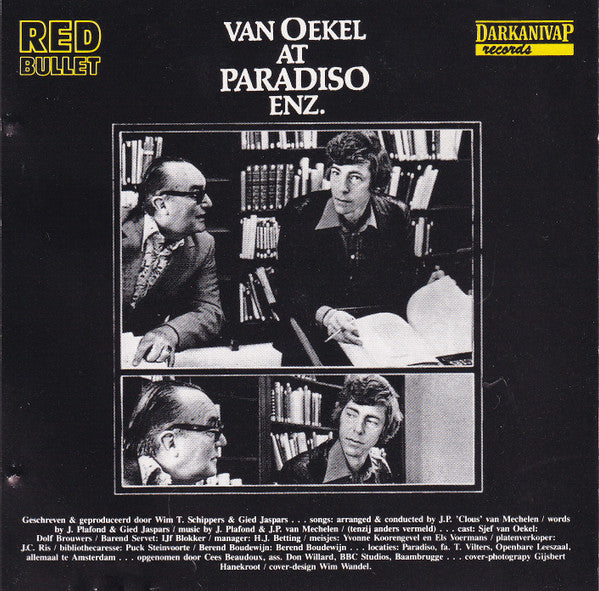 Sjef van Oekel : At Paradiso Enz. (CD, Album, RE)