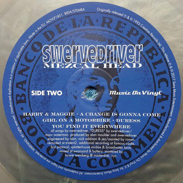 Swervedriver : Mezcal Head (LP, Album, Ltd, Num, RE, Mez)