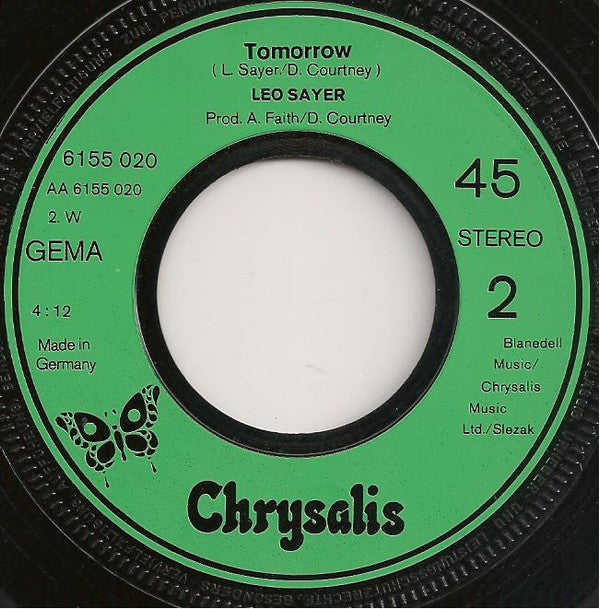 Leo Sayer : The Show Must Go On (7", Single, mou)