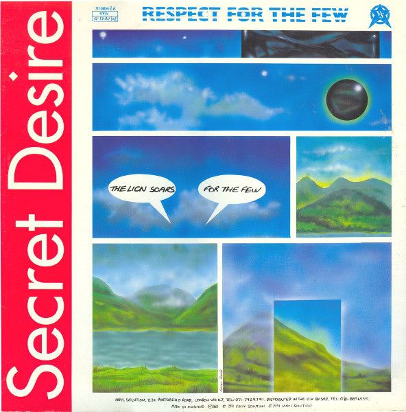Secret Desire : Respect For The Few (12")