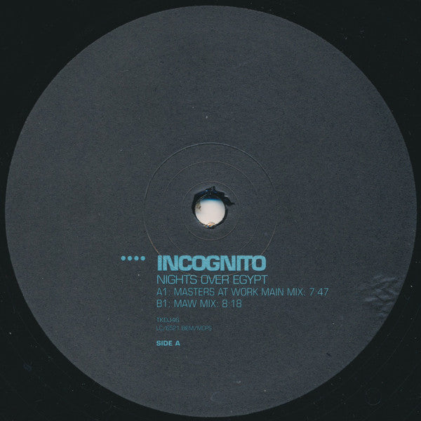 Incognito : Nights Over Egypt (2x12", Promo)