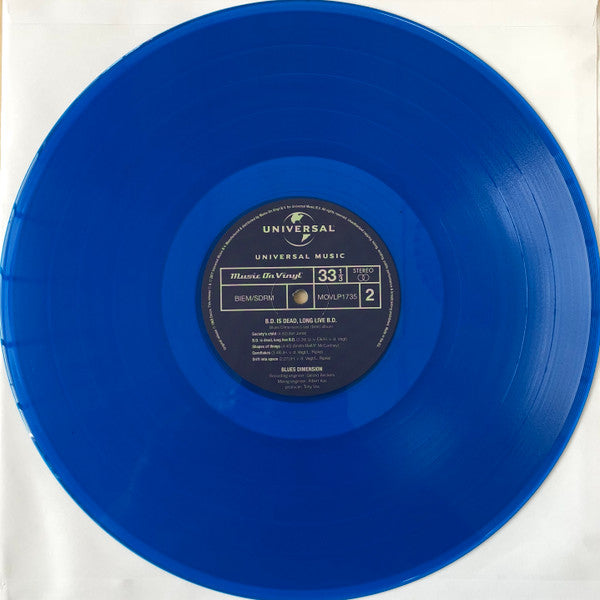 Blues Dimension : B.D. Is Dead, Long Live B.D. (LP, Album, Ltd, Num, RE, Blu)