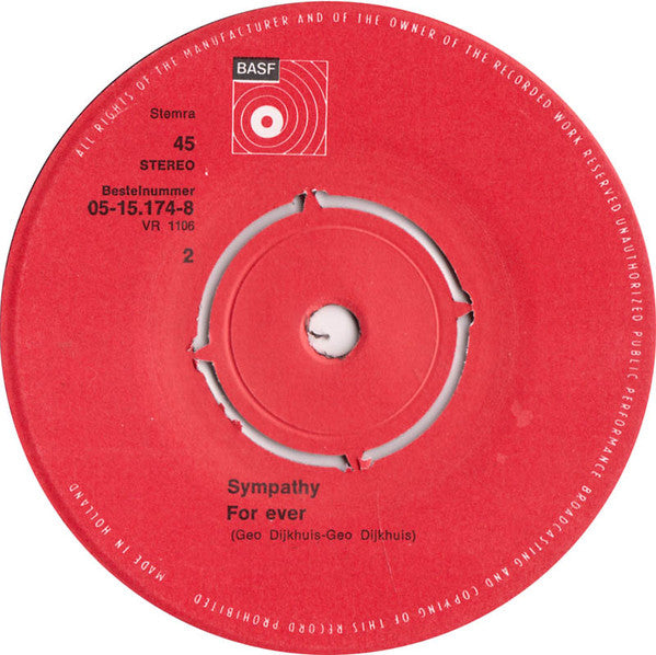 Sympathy (3) : Music Music Music (7", Single)