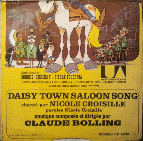 Gérard Rinaldi, Nicole Croisille : Lucky Luke - Bande Originale Du Film (7", Single, Mono)