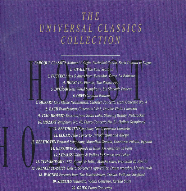 Gustav Holst : The Planets / The Perfect Fool (CD, Comp, RM)