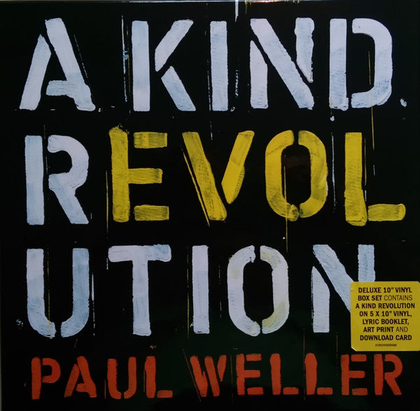 Paul Weller : A Kind Revolution (5x10" + Box, Album, Dlx, Ltd)