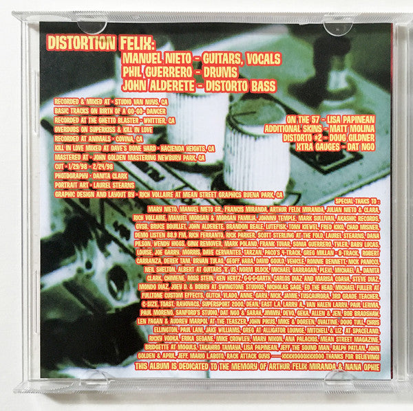 Distortion Felix : Record (CD)