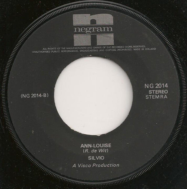 Silvio (3) : Spain I Love You (7", Single)