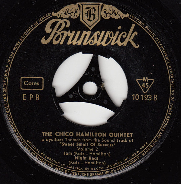 The Chico Hamilton Quintet : Sweet Smell Of Sucess Vol. 2 (7", EP)