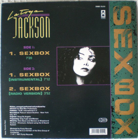 La Toya Jackson : Sexbox (12")