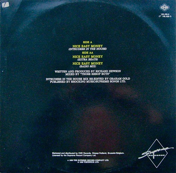 RAH Band : Nice Easy Money (Intruders In The House) (12")