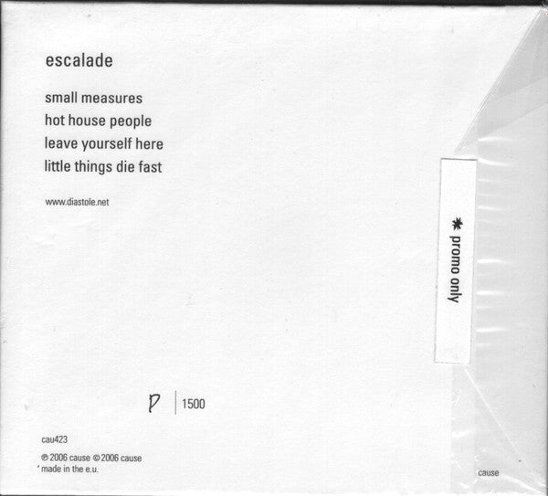 Diastole : Escalade (CD, Promo)