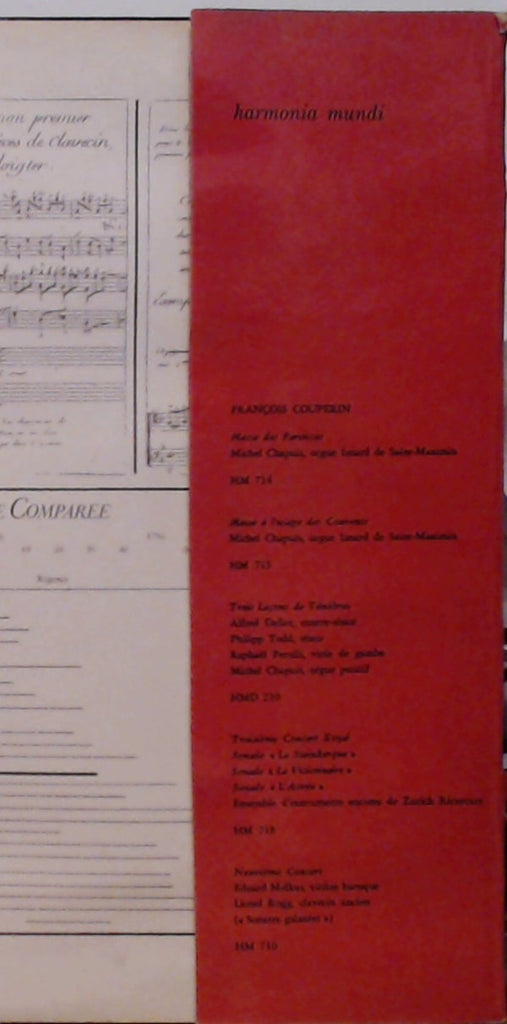 François Couperin, Kenneth Gilbert : Premier Livre De Clavecin Premier Ordre (LP, Album)