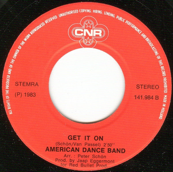 American Dance Band : Sweet Sweet Music (7", Single)