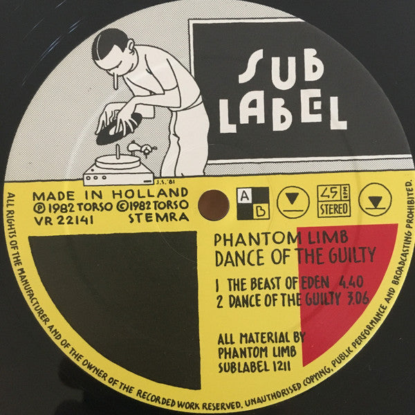 Phantom Limb (2) : Dance Of The Guilty (12", MiniAlbum)