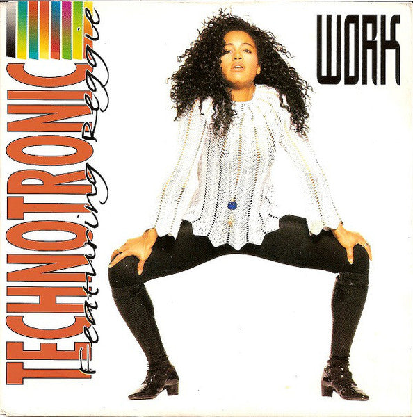 Technotronic Featuring Reggie : Work (12", Maxi)