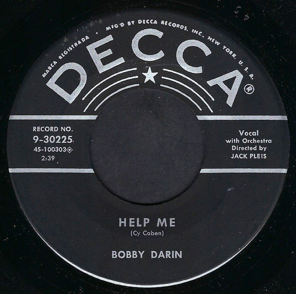 Bobby Darin : Dealer In Dreams (7", Single)