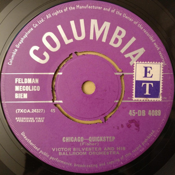 Victor Silvester And His Ballroom Orchestra : Love Me Forever (7")