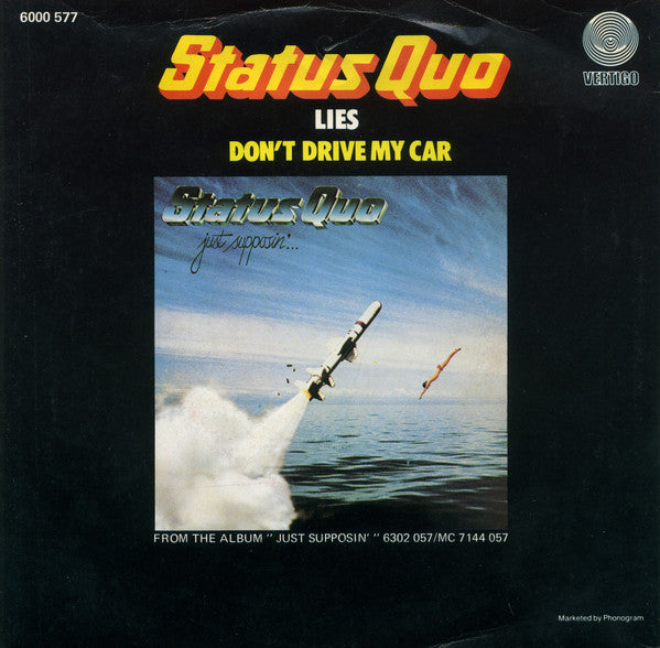 Status Quo : Lies (7", Single)
