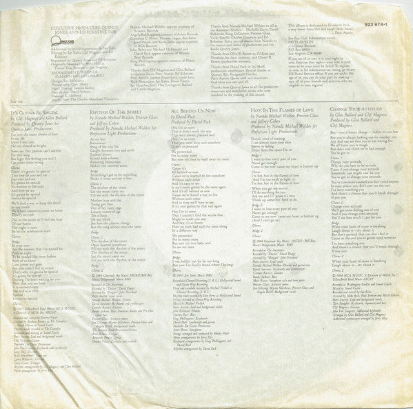 Patti Austin : Patti Austin (LP, Album)