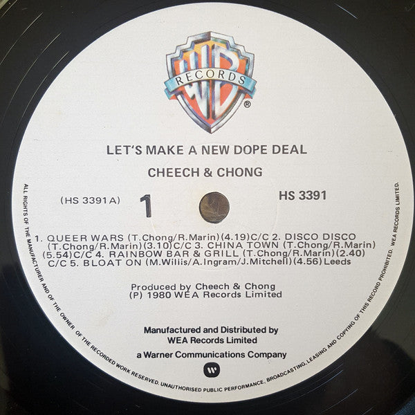 Cheech & Chong : Let's Make A New Dope Deal (LP, Album)