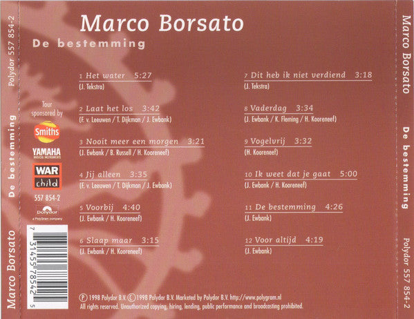 Marco Borsato : De Bestemming (CD, Album)