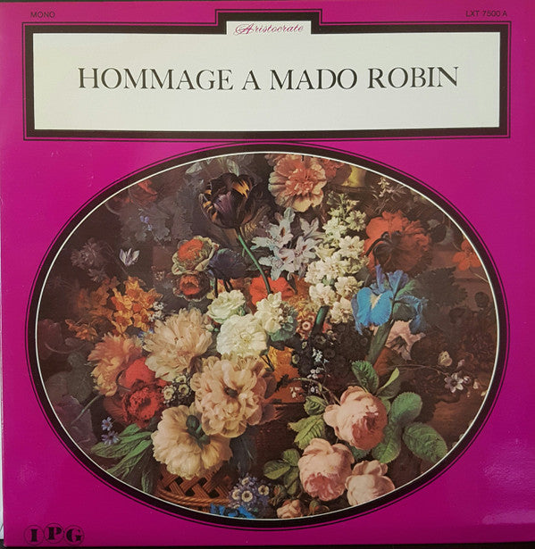 Mado Robin : Hommage À Mado Robin (LP, Mono, RE, Gat)