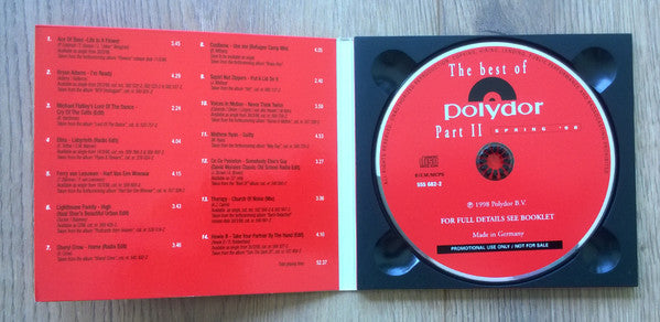 Various : The Best Of Polydor Part II, Spring '98 (CD, Comp, Promo, Dig)