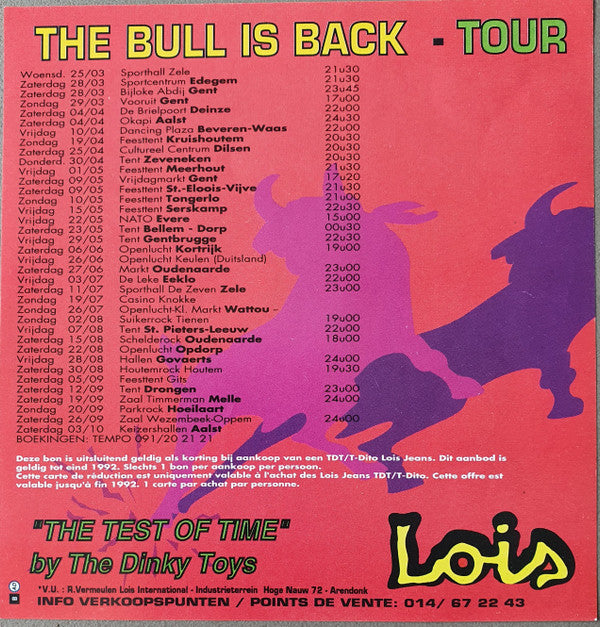 The Dinky Toys : The Test Of Time (7")