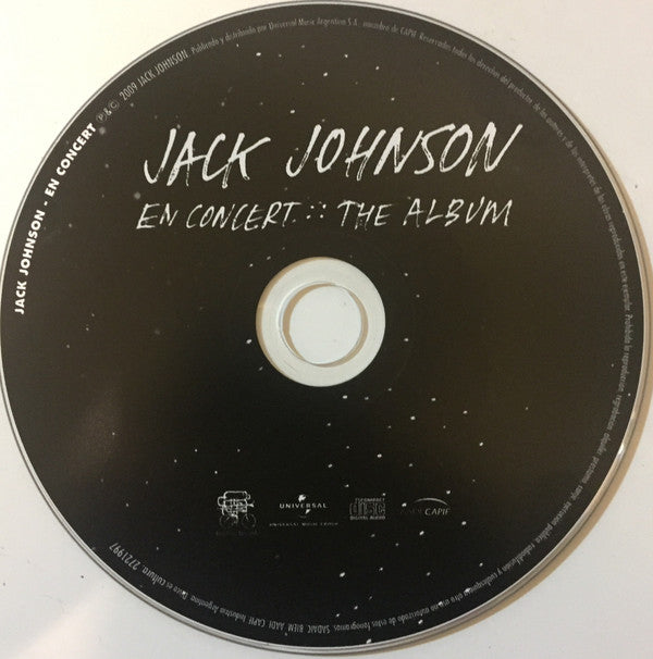 Jack Johnson : En Concert (CD, Album, dig)