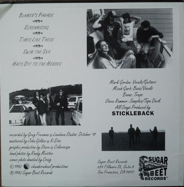 Stickleback (4) : More Pricks Than Kicks (12", EP)
