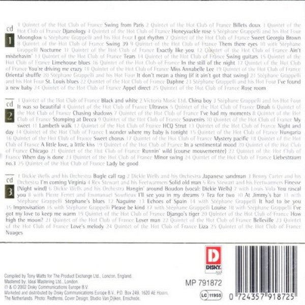 Django Reinhardt : Golden Greats (3xCD, Comp)