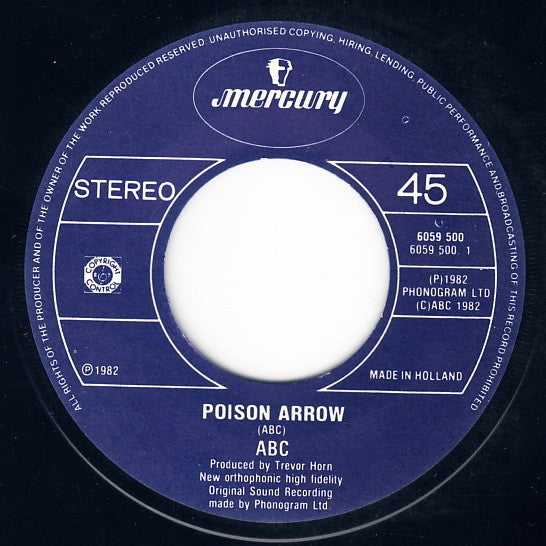 ABC : Poison Arrow (7", Single)