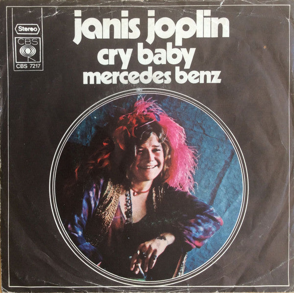 Janis Joplin : Cry Baby / Mercedes Benz (7", Single)