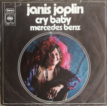 Janis Joplin : Cry Baby / Mercedes Benz (7", Single)
