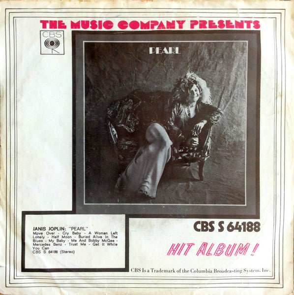 Janis Joplin : Cry Baby / Mercedes Benz (7", Single)