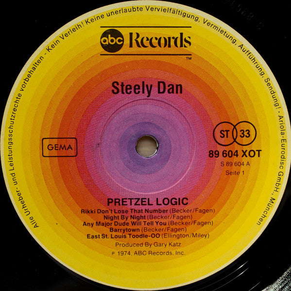 Steely Dan : Pretzel Logic (LP, Album, RE, Gat)