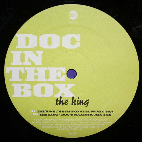 Doc In The Box : The King (12")