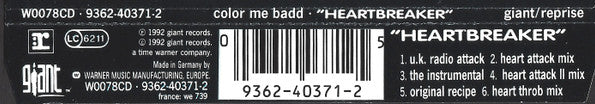 Color Me Badd : Heartbreaker (CD, Single)