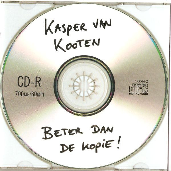 Kasper van Kooten : Beter Dan De Kopie! (CD, Album + CD-ROM, MP3)