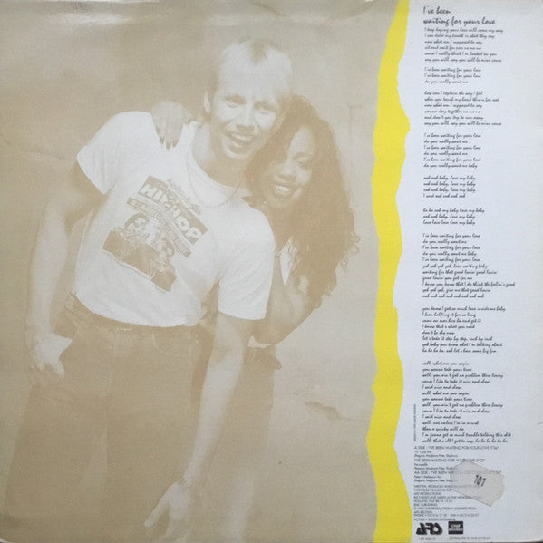 Hithouse Featuring Reggie : I've Been Waiting For Your Love (12")