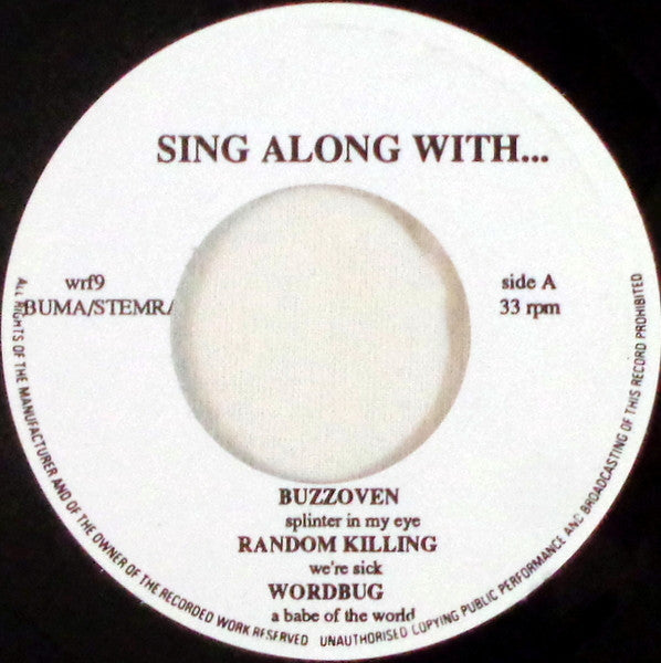 Various : Sing Along With .... (An International Sampler) (7", EP, Smplr)