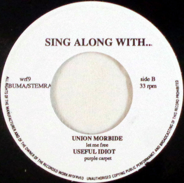 Various : Sing Along With .... (An International Sampler) (7", EP, Smplr)